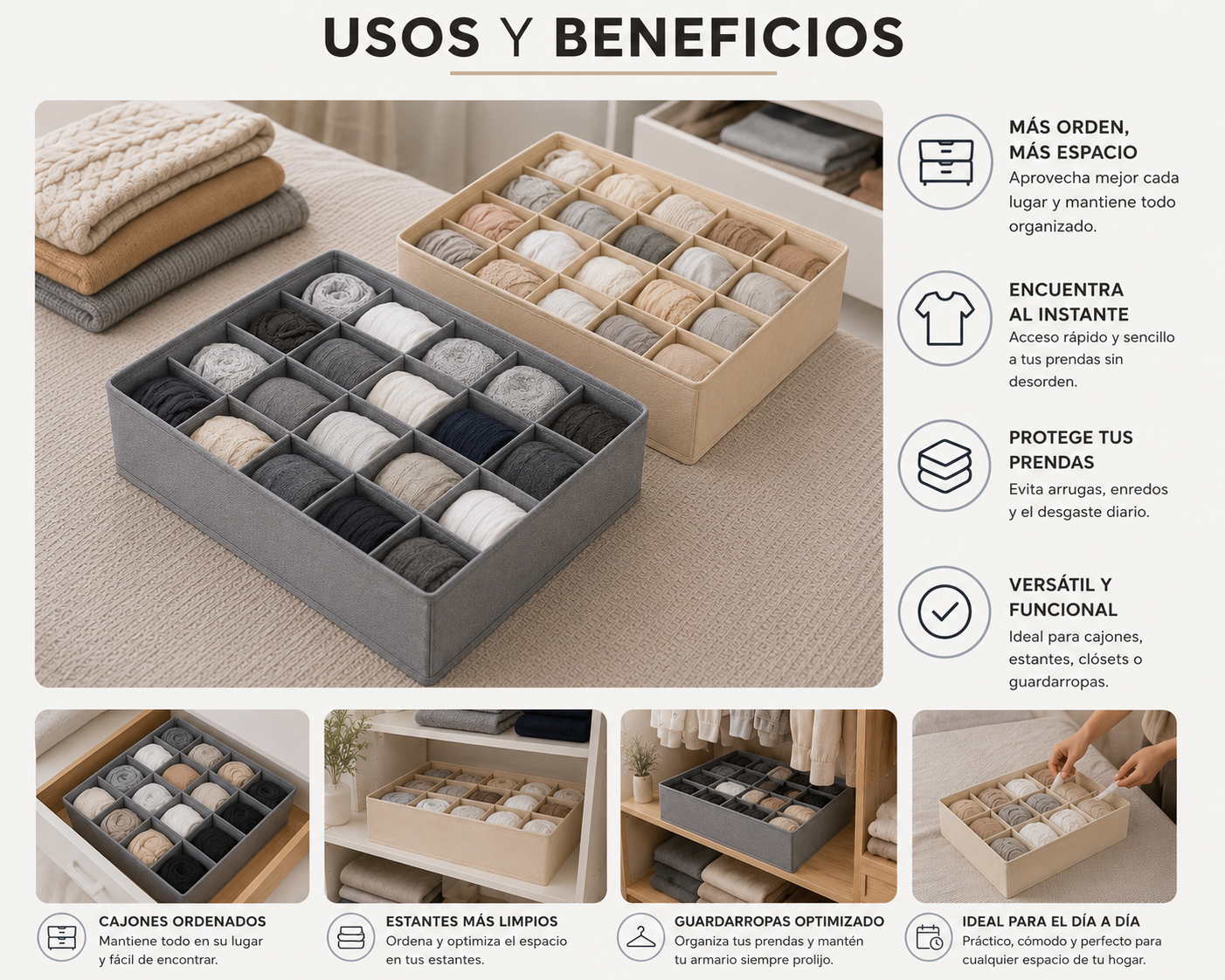 Organizador Multiuso 16 Divisiones